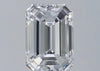 1ct E Color Emerald Shape VVS2 Clarity IGI Certified Diamond