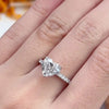 2.30ct Heart Cut Lab Grown Diamond Ring With 14K Yellow Gold, Heart Shape Ring, 14K Yellow Gold Heart Diamond Ring Promise Ring