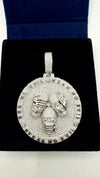 Customize Home Pendant, Moissanite Hip Hop Pendant in 925 Silver 14k Gold Plated