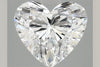 3ct D Color Heart Shape VVS1 Clarity IGI Certified Diamond