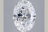 3ct D Color Oval Shape VVS1 Clarity IGI Certified Diamond